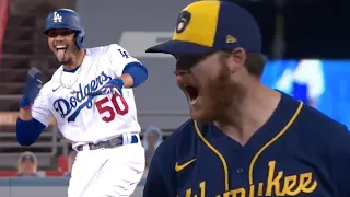 The Dodgers take the lead and Brandon Woodruff gets ejected, a breakdown