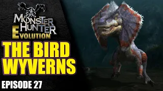 The Evolution of the Bird Wyverns in Monster Hunter - Heavy Wings