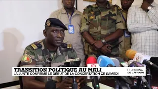 Transition politique au Mali : la junte confirme le début de la concertation ce samedi