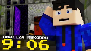 Jak Legendarny REKORD ŚWIATA został przebity przez PRO GRACZA... | Minecraft Speedrun Analiza