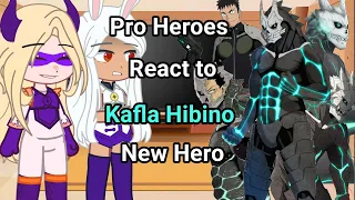 U.A. MHA Pro Heroes React to Kafka Hibino||Part 1//Kaiju No:8 e MHA//GC🇧🇷🇺🇲