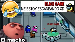 SI TE RIES PIERDES 😱😂 Momentos Divertidos | AMONG US | ME ESTOY ESCANEANDO XD 😂