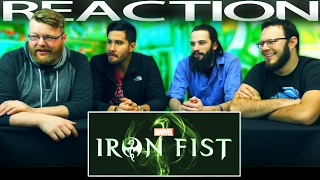 Marvel's Iron Fist | Official Trailer REACTION!!