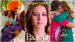 Ammy Virk : Paagla | Full Sceen Status | Qismat 2 | B Praak | Sargun Mehta | Sad Status | (Part 3)