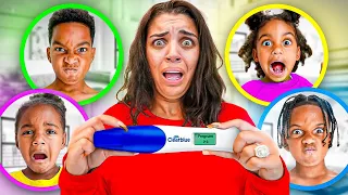 TELLING MY KIDS I'M PREGNANT **CRAZY REACTION**