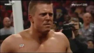 The Miz Attacks Alex Riley (Full) - Raw 7/4/11