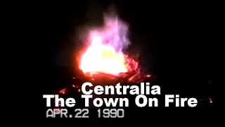 Home Video VHS Centralia PA Fire Bursting out of the Earth