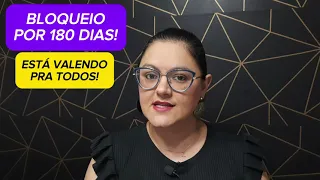 🔴 INSS - BLOQUEIO POR 180 DIAS - ESTÁ VALENDO PRA TODOS ! - ANIELI EXPLICA