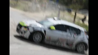 Así fue el accidente en los test del Rally de Ourense