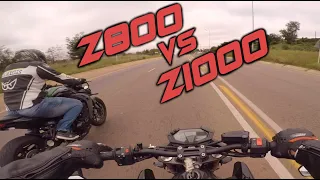 Kawasaki Z800 vs Z1000 - A Rude Awakening