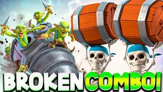 94% WIN RATE EASY! *BROKEN* GOBLIN DRILL CYCLE DECK!🏆 - Clash Royale