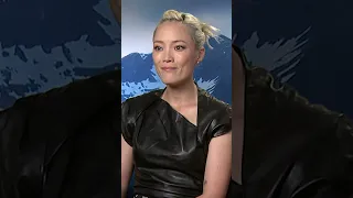 Pom Klementieff gives interviewer a French lesson 🇫🇷😅