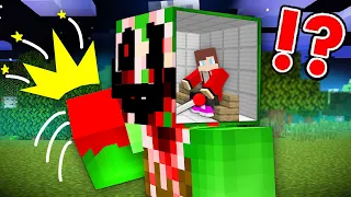 JJ CONTROLS Scary Mikey Mind in Minecraft Challenge - Maizen JJ and Mikey
