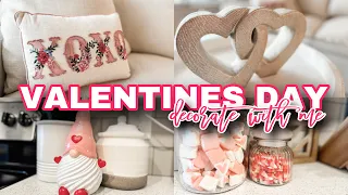 NEW! 2024 VALENTINES DAY DECORATE WITH ME / VALENTINES DAY DECOR IDEAS / DECORATING MY NEW HOUSE