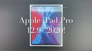 Apple iPad Pro 12.9" & Apple Pencil 2 Unboxing! 2020