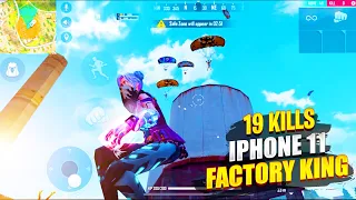 Garena Free Fire King Of Factory Fist Fight 4 | iPhone 11 Duo vs Duo 19 Kills Total In Free Fire