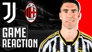 JUVENTUS vs MILAN || SERIE A POST GAME REACTION