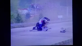 Bob Glidden's crash at Atlanta Dragway 1986