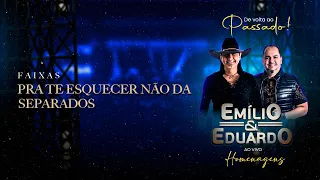 Pra te Esquecer Não dá / Separados - Emilio e Eduardo DVD "De volta ao passado"