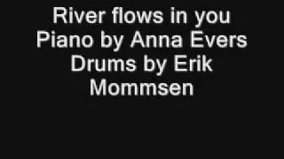 River flows in you piano cover with drums