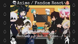 Anime / Fandom react to each other || Part 0 || Gacha Life || Gacha Club || Reaction || Kdrama
