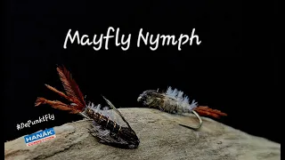 Tying a Mayfly Nymph - Tied by Matthias Dibiasi - DePunkt Fly