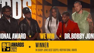 A Winning Inspirational Jam Indeed! Congrats to Kirk Franklin & Lil Baby | BET Awards '22