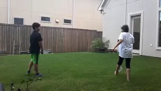 Fails at Badminton so funny😂😂