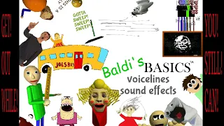 Baldi's basics in education and learning (all characters voicelines/sounds)