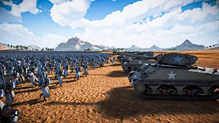 20 Auto Sherman VS 3,000,000 Heavy Knight - Ultimate Epic Battle Simulator 2 | UEBS 2