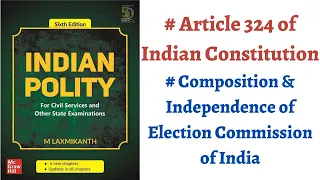 (V176) (Powers, Functions, Vision & Mission of Election Commission of India) M. Laxmikanth Polity