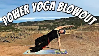 40 Minute Power Yoga Workout with Sean Vigue Fitness