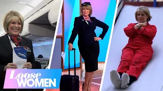 Ruth Has An Unforgettable Cabin Crew Training Day! | Loose Women