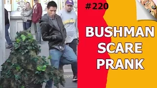 Funniest Bushman  Scare Prank!! #220 | Funny Video | Ryan Lewis Pranks