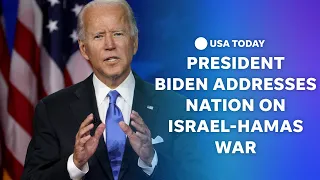 Watch: President Biden to address nation on Israel-Hamas war