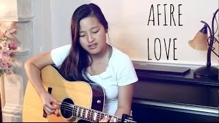 Ed Sheeran "Afire Love" (Live Acoustic Cover) by Marina Lin + CHORDS