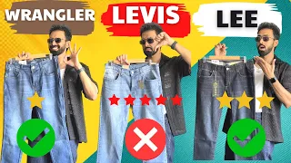 Levis vs Wrangler vs Lee- Best Blue Jeans| Does reviews actually matter?