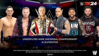 Cody Vs Damien Priest Roman Reigns gunther and More For the WWE Undisputed & World Heavyweight Title
