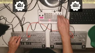 Behringer RD-6, Behringer TD-3 & Korg Volca Sample 2 - Acid Techno Jam #2