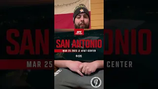 UFC SAN ANTONIO BREAKING NEWS 3-25-2023 #UFC #sanantonio #CHITOVERA #corysandhagen #attcenter