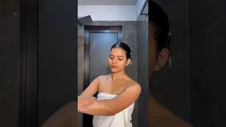 Post Shower Body Care Routine #shorts #ytshorts #selfcare | Mishti Pandey