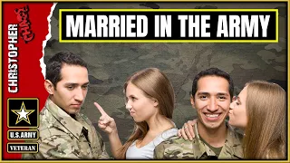 The pros and cons to being married in the Army