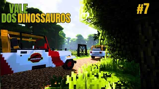 MINECRAFT - VALE DOS DINOSSAUROS - JURASSIC PARK #7