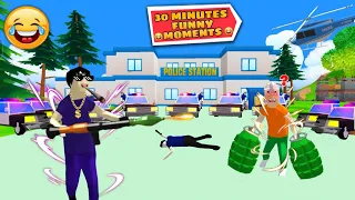 30 Minutes Funny Moments Dude Theft Wars | Dude Theft Wars Thug Life #117 | Dude Theft Fun