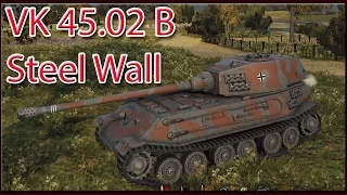 World of Tanks - VK 45.02 B, Steel Wall,  5105 damage, High Caliber