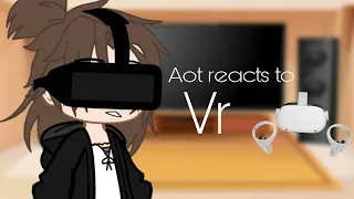 Aot react to Vr