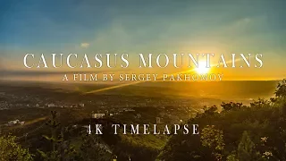 Caucasus Mountains - 4K Timelapse