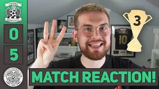 THREE IN A ROW CHAMPIONS! | KILLIE 0-5 CELTIC | MATCH REACTION!