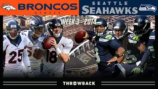 Peyton vs. Wilson: SB 48 Rematch Gets Wild! (Broncos vs. Seahawks Week 3, 2014)