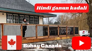 BAKIT AYAW NAMIN SA CITY | BUHAY SMALL TOWN | PINOY IN CANADA | pinoy in quebec